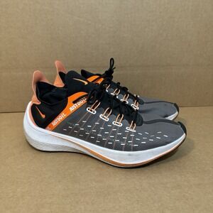 Nike EXP-X14 SE Shoes Men's Size 9 Gray Orange Athletic Running Workout Sneaker